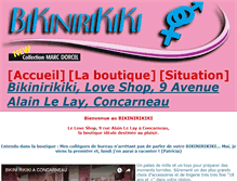 Tablet Screenshot of bikinirikiki.com